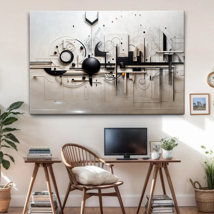 Modern Mechanical Wall Art by Tailored Canvases