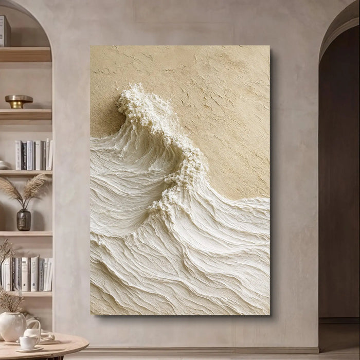 Modern Neutral Mountain Wall Art by Tailored Canvases
