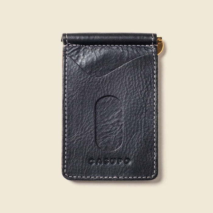 Money Clip Wallet - Black by CASUPO