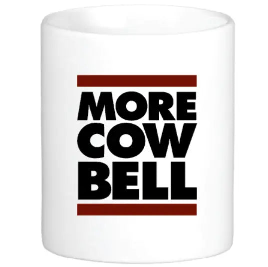More Cow Bell Mug by Swell-O-Phonic