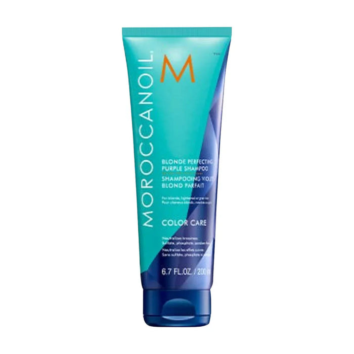 Moroccanoil Blonde Perfecting Purple Shampoo 6.7 OZ by Nava Beauty