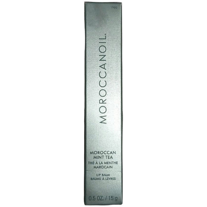 Moroccanoil Lip Balm Argan Butter + Peptide 0.5 oz, Moroccan Mint Tea