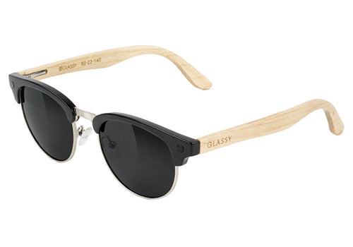 Fender x Morrison Black/Maple Polarized by Glassy Eyewear