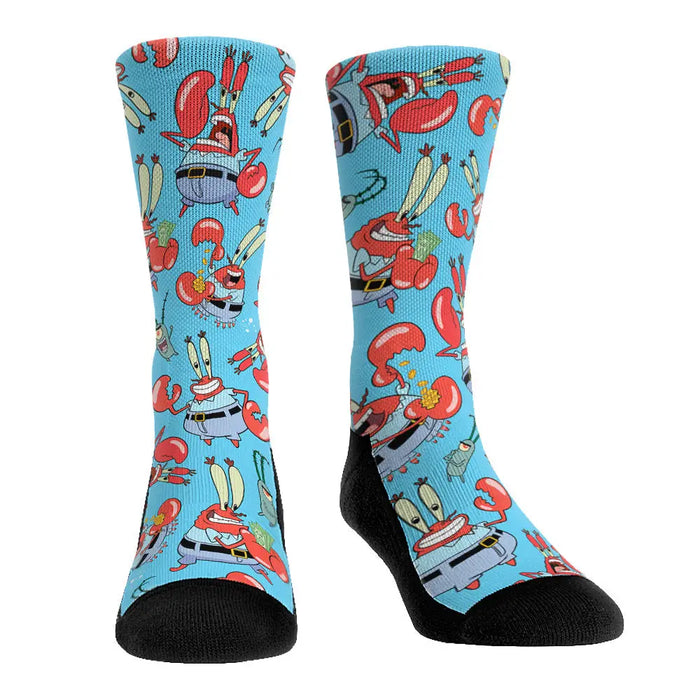 Mr. Krabs - Character All-Over Print by Rock 'Em Socks