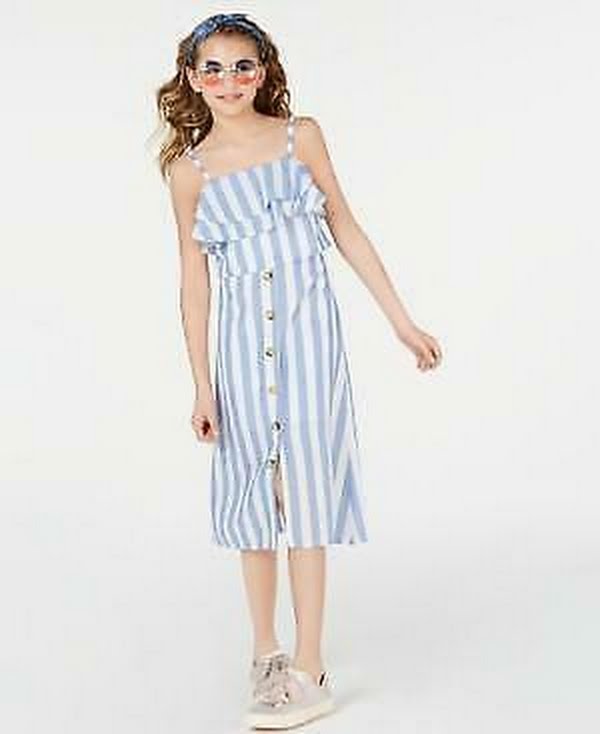 Rare Editions two-piece striped dress, Size 10 by Vanessa Jane