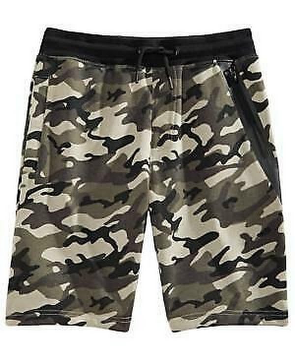 Univibe Big Boys Volt Fleece Shorts, Size Large by Vanessa Jane