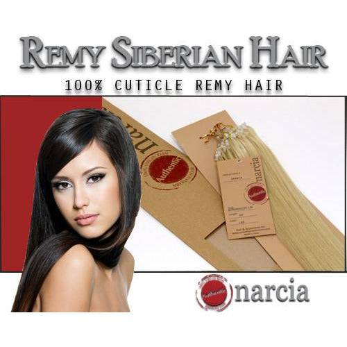 Narcia Micro Ring Hair Extensions 100% Remy Siberian Human Hair, 24 Inch