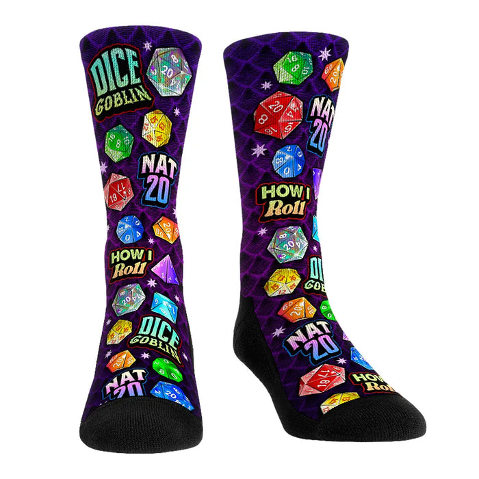 Nat 20 - All-Over by Rock 'Em Socks