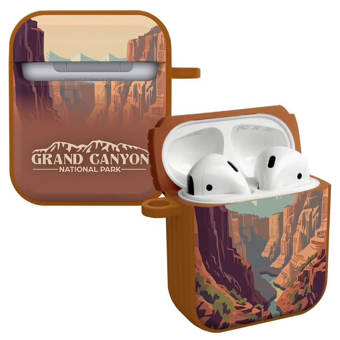 National Parks Grand Canyon HDX Apple Airpods Gen 1 & 2 Case Cover by Affinity Bands