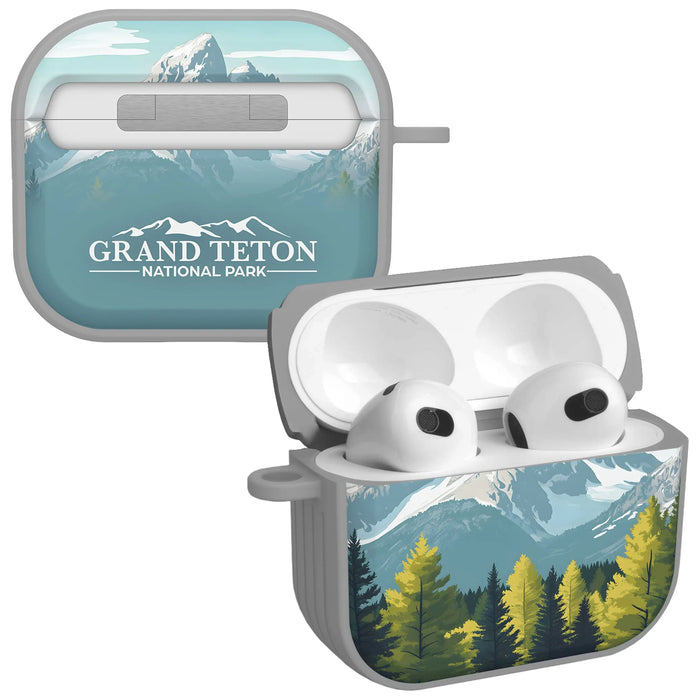National Parks Grand Teton HDX Apple Airpods Gen 3 Case Cover by Affinity Bands