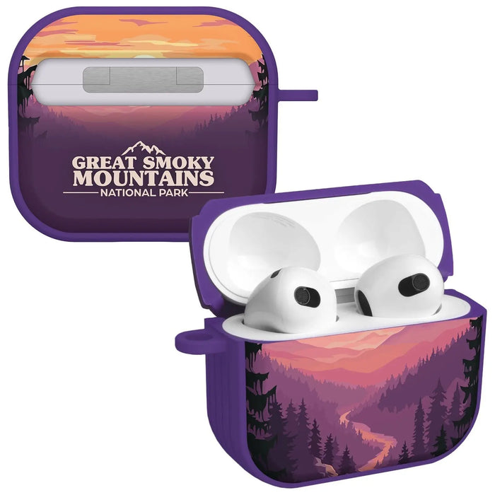 National Parks Great Smoky Mountains HDX Apple Airpods Gen 3 Case Cover by Affinity Bands