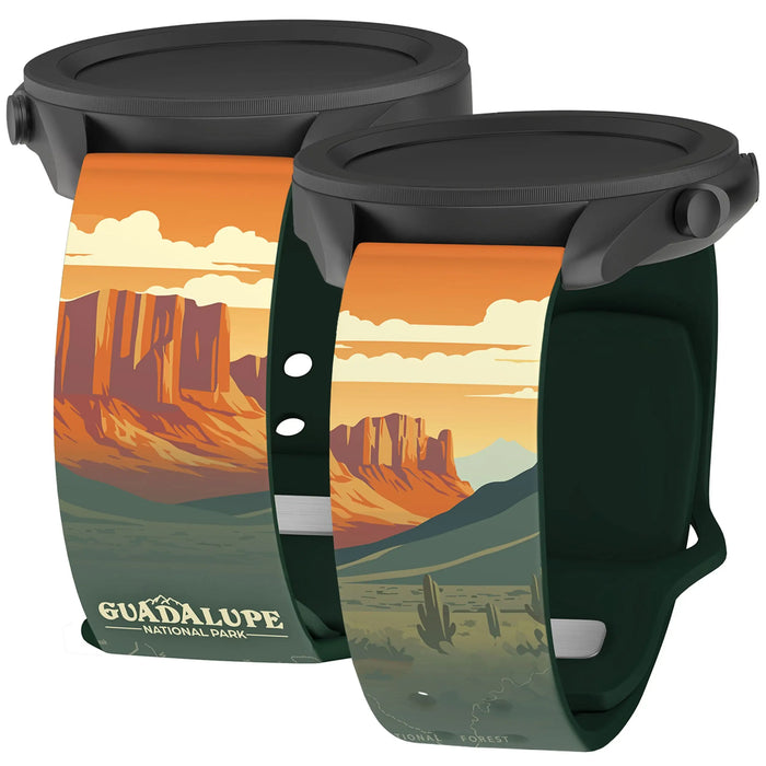 National Parks Guadalupe HD Watchband for Samsung, Garmin, Fossil, and More by Affinity Bands
