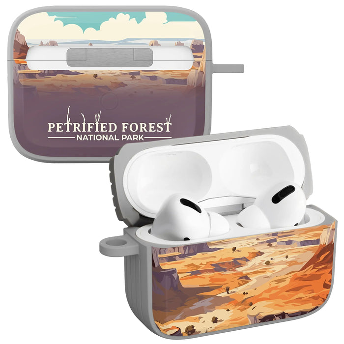 National Parks Petrified Forest HDX Apple Airpods Pro 1 & 2 Case Cover by Affinity Bands