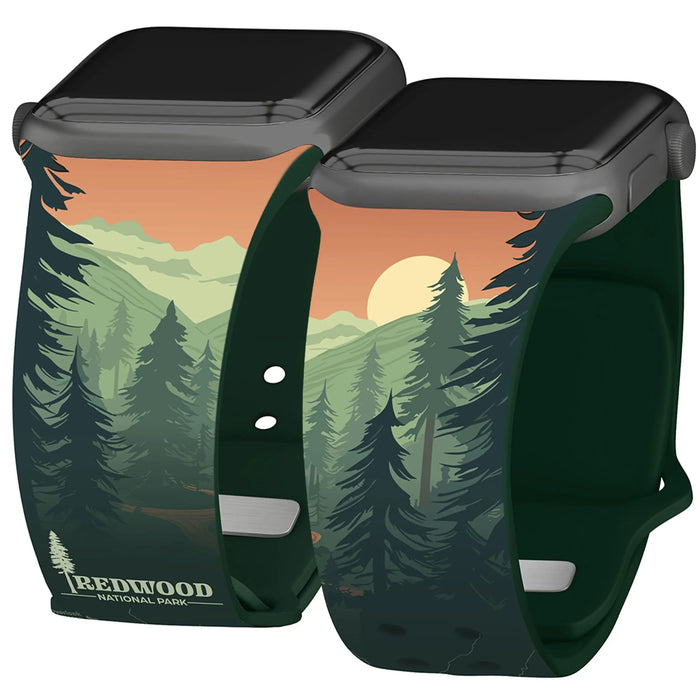 National Parks Redwood HD Apple Watch Band by Affinity Bands
