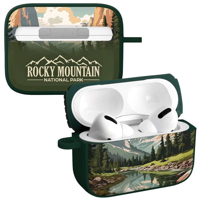 National Parks Rocky Mountain HDX Apple Airpods Pro 1 & 2 Case Cover by Affinity Bands