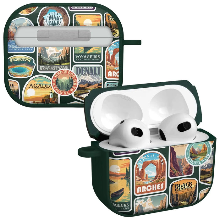 National Parks Stickers HDX Apple Airpods Gen 3 Case Cover by Affinity Bands