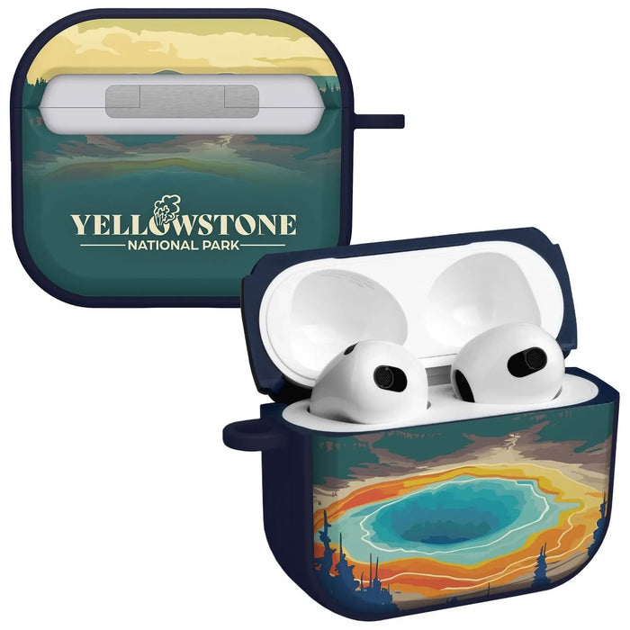 National Parks Yellowstone HDX Apple Airpods Gen 3 Case Cover by Affinity Bands