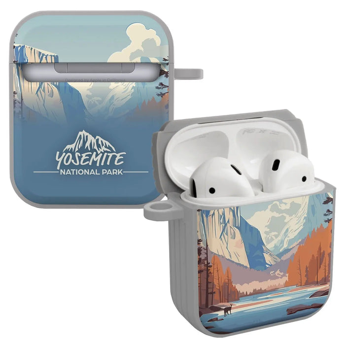 National Parks Yosemite HDX Apple Airpods Gen 1 & 2 Case Cover by Affinity Bands