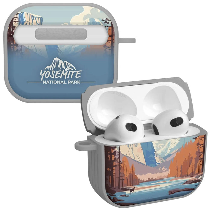 National Parks Yosemite HDX Apple Airpods Gen 3 Case Cover by Affinity Bands
