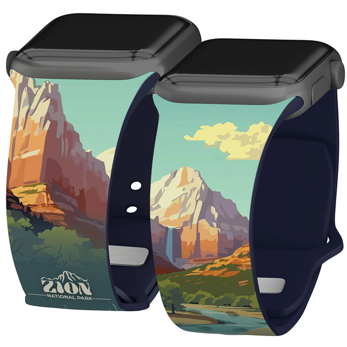 National Parks Zion HD Apple Watch Band by Affinity Bands