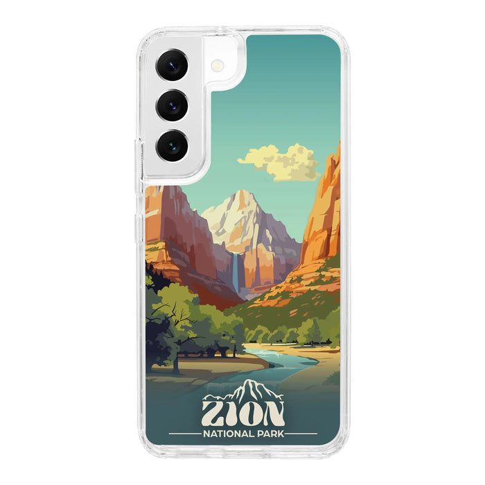 National Parks Zion HD Samsung Galaxy S21 Phone Case by Affinity Bands