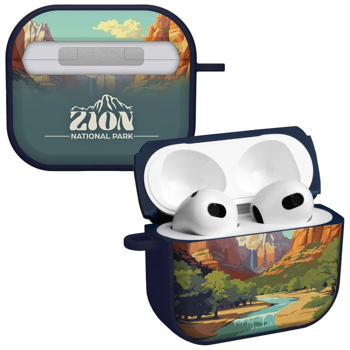 National Parks Zion HDX Apple Airpods Gen 3 Case Cover by Affinity Bands