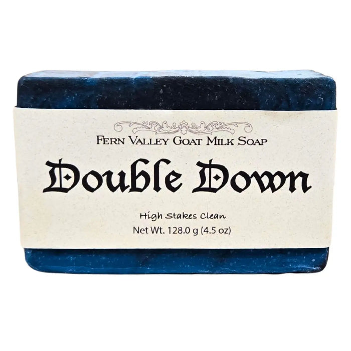 Natural Goat Milk Soap | Double Down - Activated Charcoal Soap by Fern Valley Soap