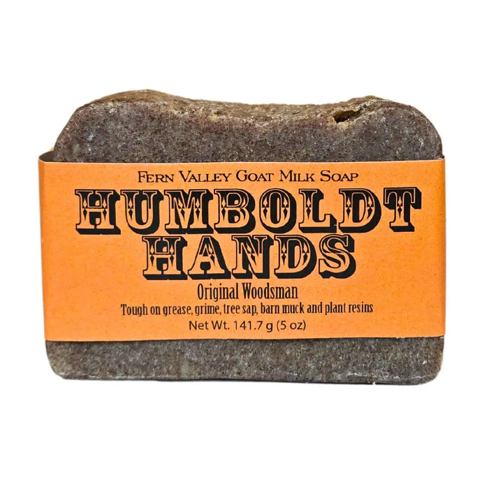 Natural Goat Milk Soap | Humboldt Hands Heavy-Duty Hand Cleaner | Original Woodsman by Fern Valley Soap