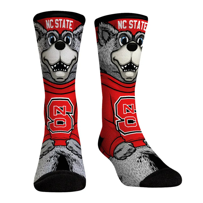 NC State Wolfpack - HyperOptic Mascot by Rock 'Em Socks