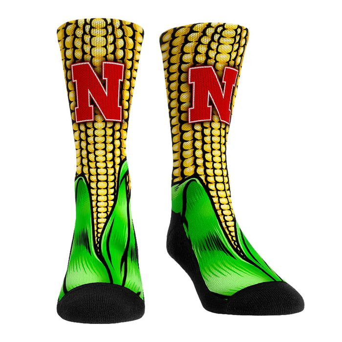 Nebraska Huskers - Corn Full Wrap by Rock 'Em Socks