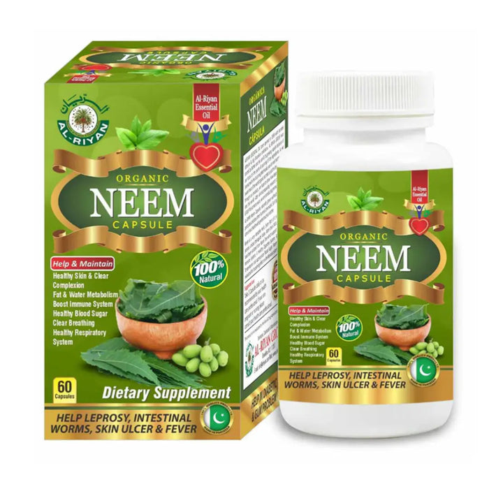 Neem Daily Detox + Defense 60 Capsules STACK IT. SAVE MORE. STAY UP. by Adiva Naturals