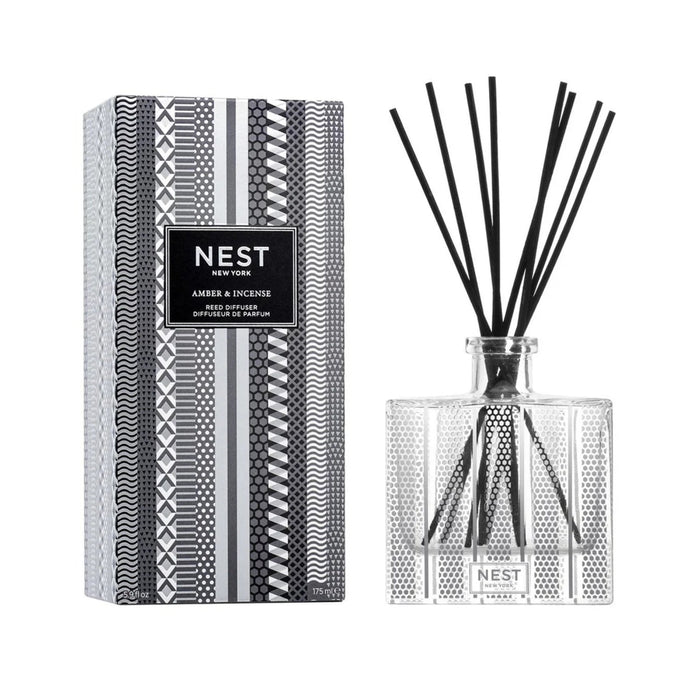 Nest New York Amber & Incense Reed Diffuser 175 mL by Nava Beauty
