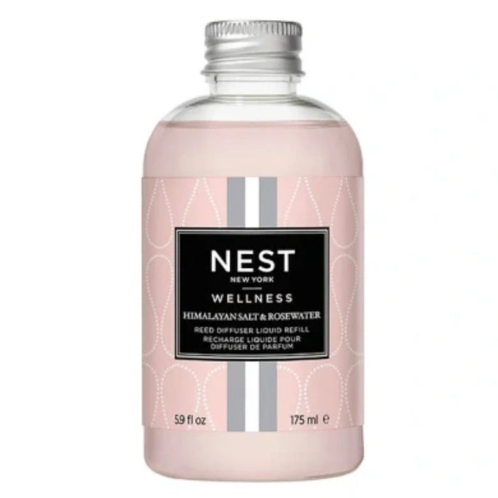 Nest New York Himalayan Salt & Rosewater Reed Diffuser Liquid Refill 5.9 Oz by Nava Beauty