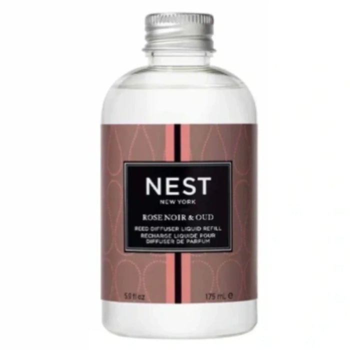 Nest New York Rose Noir & Oud Reed Diffuser Refill 5.9 Oz by Nava Beauty