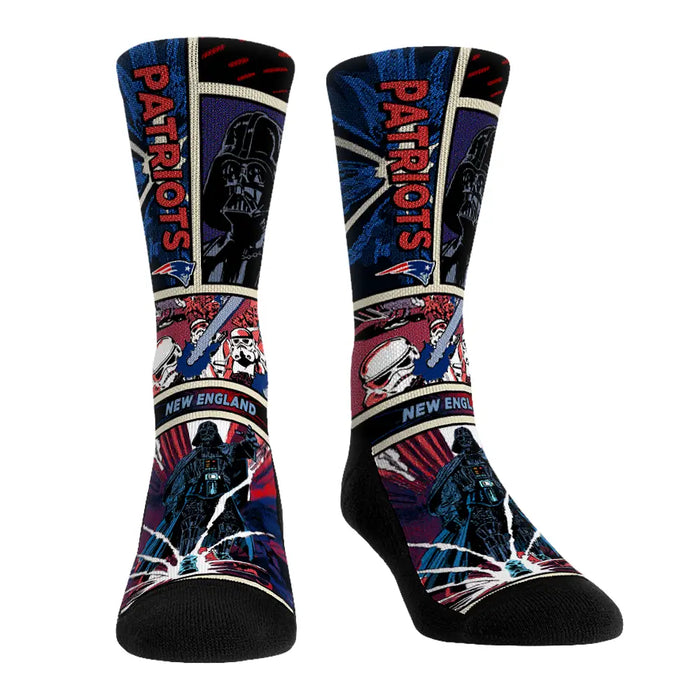 New England Patriots - Star Wars - Empire Comic Strip by Rock 'Em Socks
