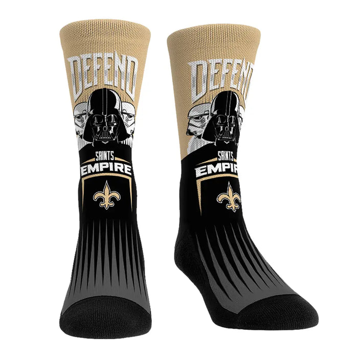 New Orleans Saints - Star Wars - Defend The Empire by Rock 'Em Socks