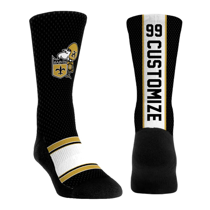 New Orleans Saints - Throwback Custom Jersey by Rock 'Em Socks