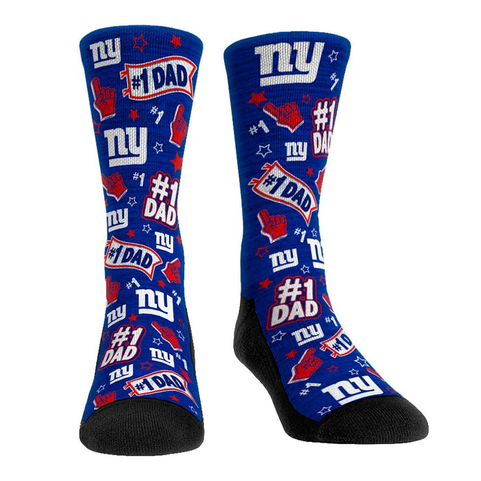 New York Giants - #1 Dad by Rock 'Em Socks