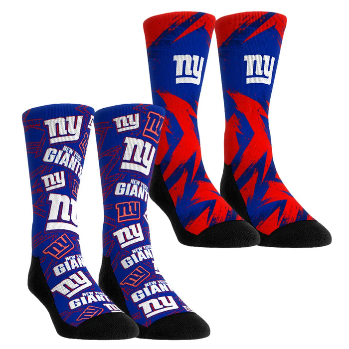 New York Giants - Game Day 2-Pack by Rock 'Em Socks