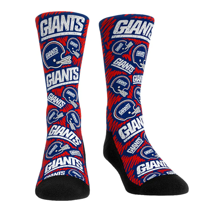New York Giants - Throwback Logo Sketch by Rock 'Em Socks