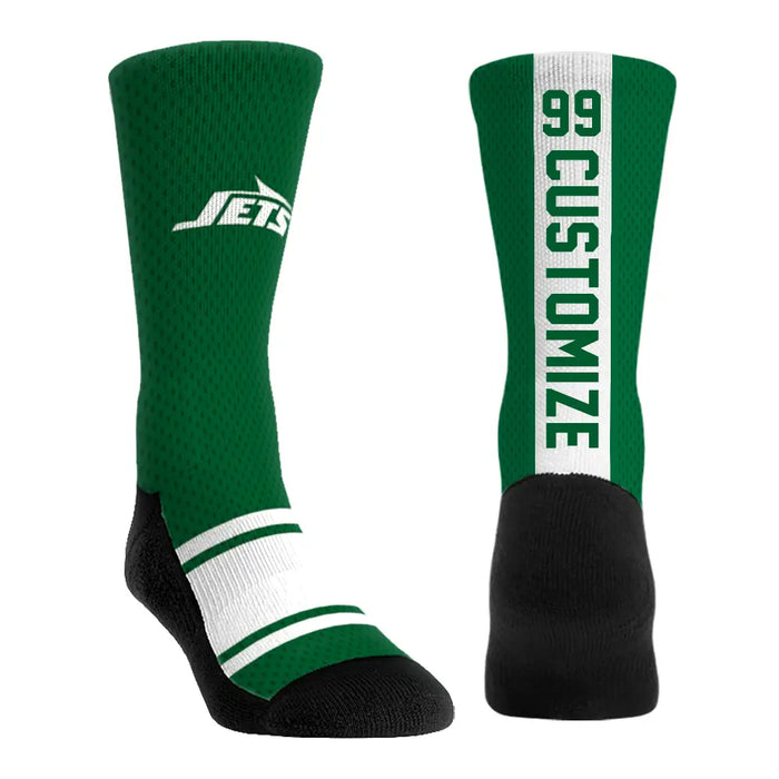 New York Jets - Custom Jersey by Rock 'Em Socks