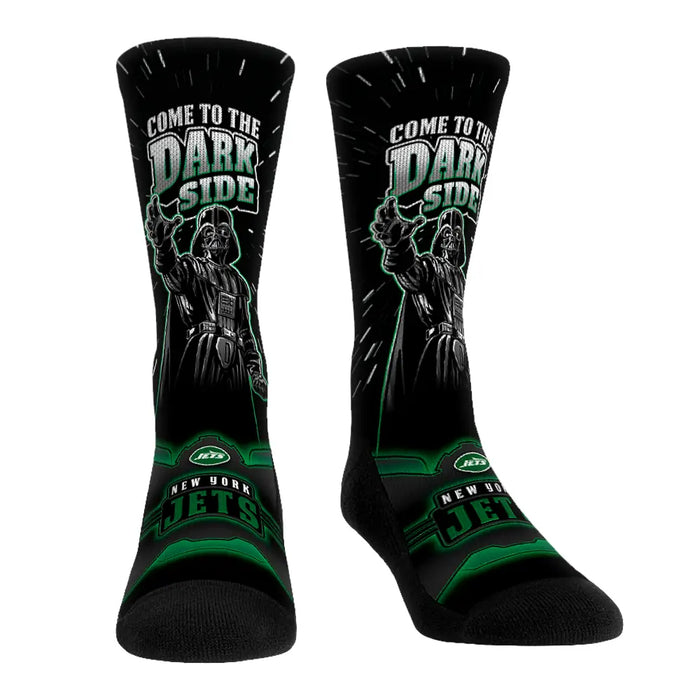 New York Jets - Star Wars - Dark Side by Rock 'Em Socks