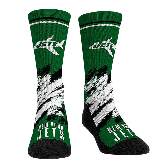 New York Jets - Throwback Paint by Rock 'Em Socks