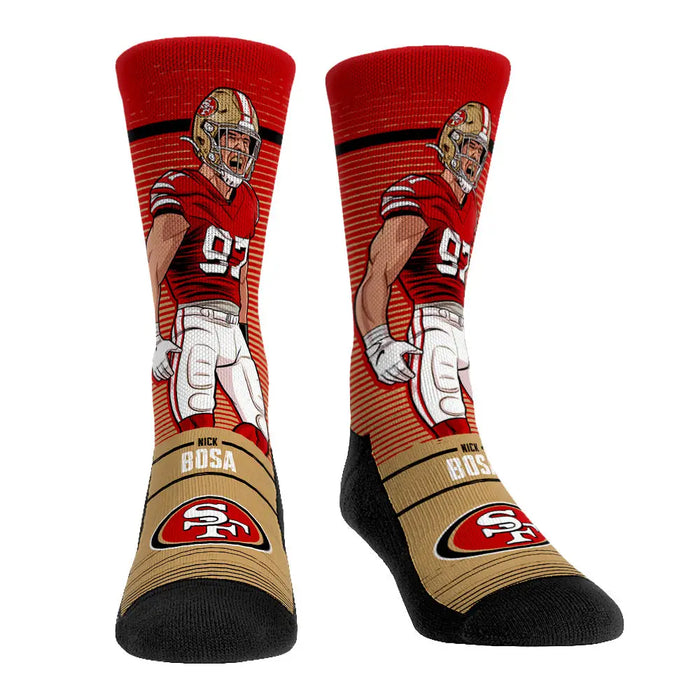 Nick Bosa - San Francisco 49ers - Big Shot by Rock 'Em Socks