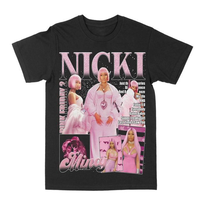 Nicki Minaj "Pink Friday 2" Graphic Tee by Obsessed with graphic tees