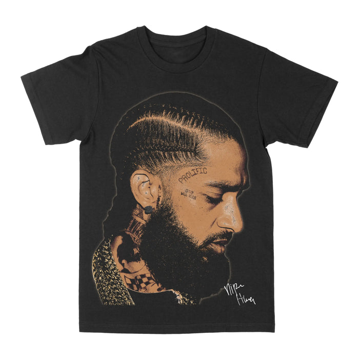 Nipsey Hussle "Prolific Big Face" Graphic Tee by Obsessed with graphic tees