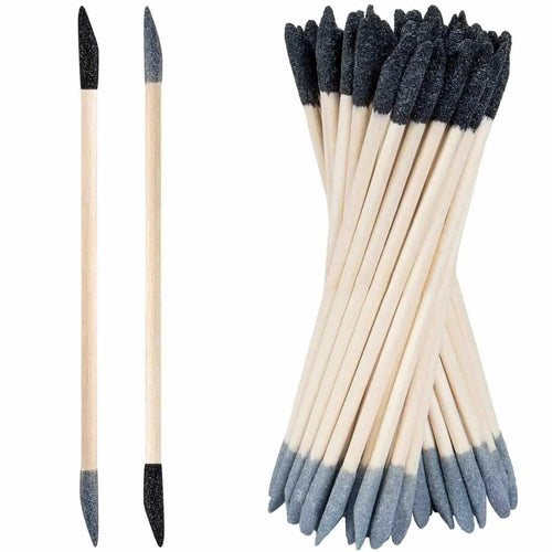 Nokiils 100Pcs Sanding Stick 280 Grit Fine Detailing 5.4x0.2 Inch Aluminum Oxide - Sanding Discs