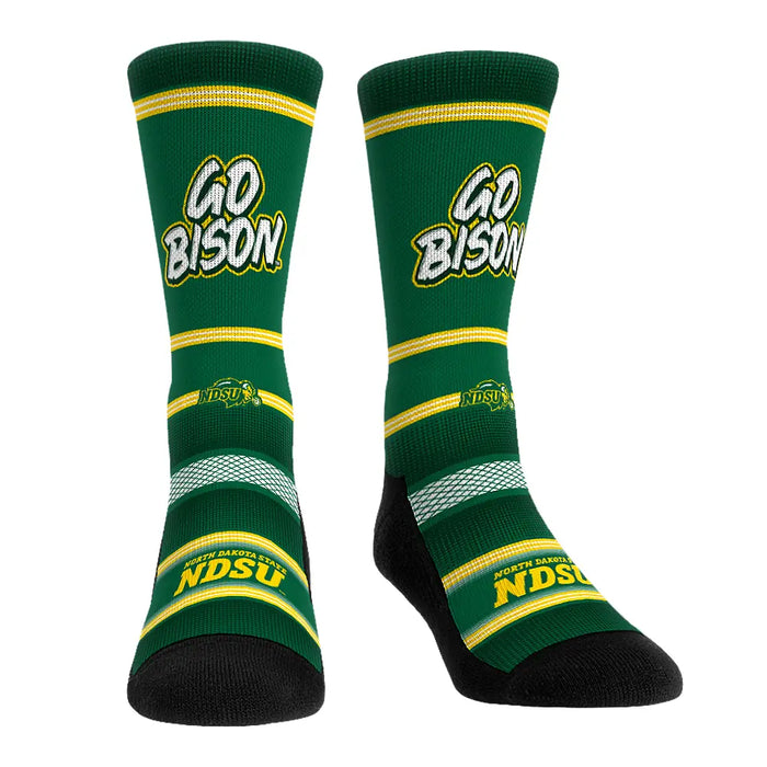 North Dakota State Bison - Team Slogan by Rock 'Em Socks