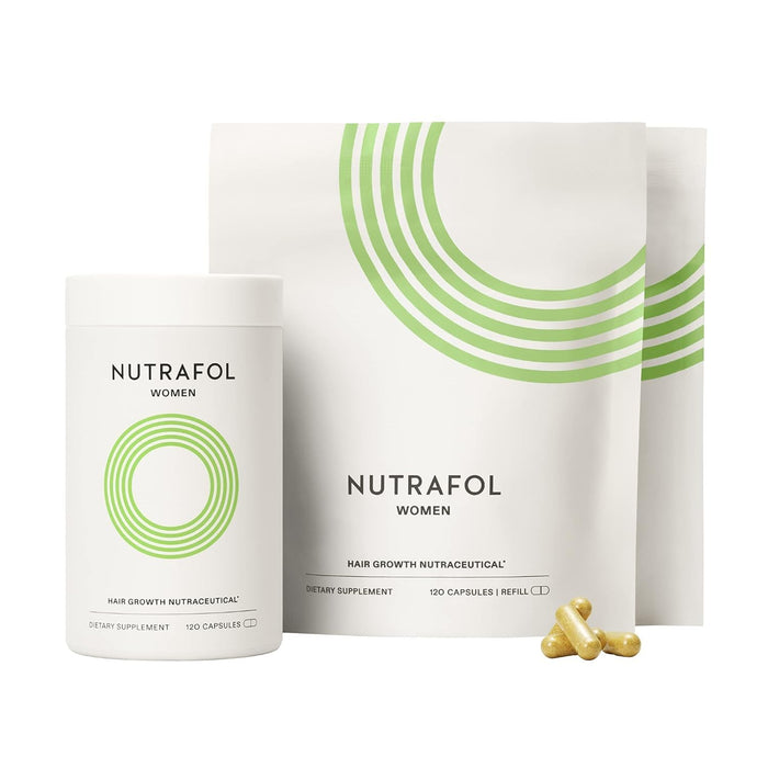 Nutrafol Women's Hair Growth for Thicker, Stronger Hair 3-Month Supply by Nava Beauty