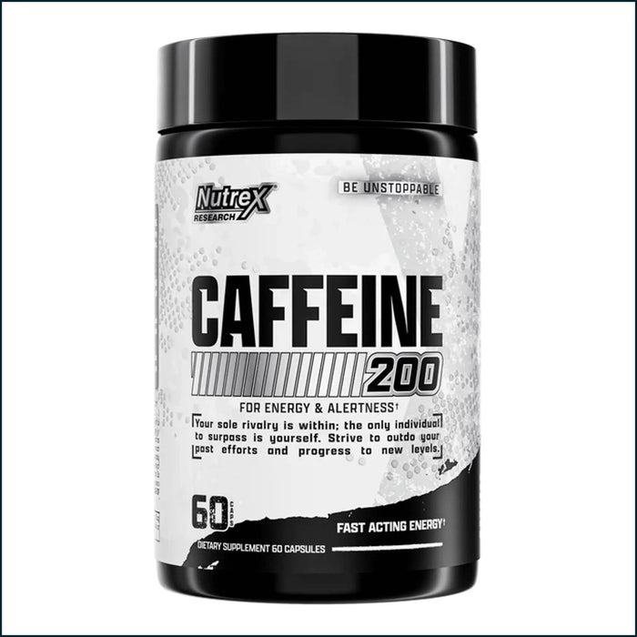 Nutrex Caffeine 200mg, 60 Caps by PoorBoySupplements.com